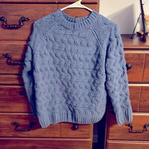 Cable knit sweater